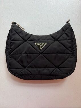 Prada Padded Re-Nylon Shoulder Bag